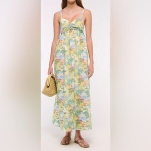 Abercrombie and Fitch Sweetheart Babydoll Maxi Dress